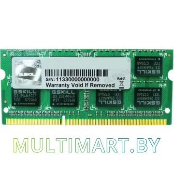 Оперативная память G.SKILL 4GB DDR3 SODIMM PC3-12800 (F3-1600C11S-4GSL)